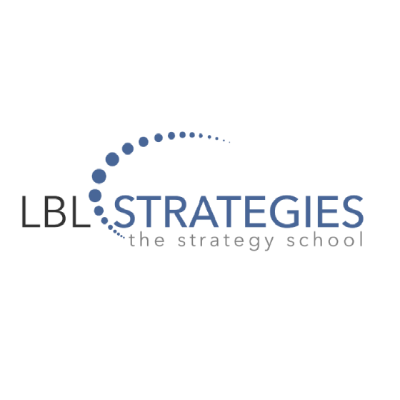 LBL Strategies logo with dotted arc