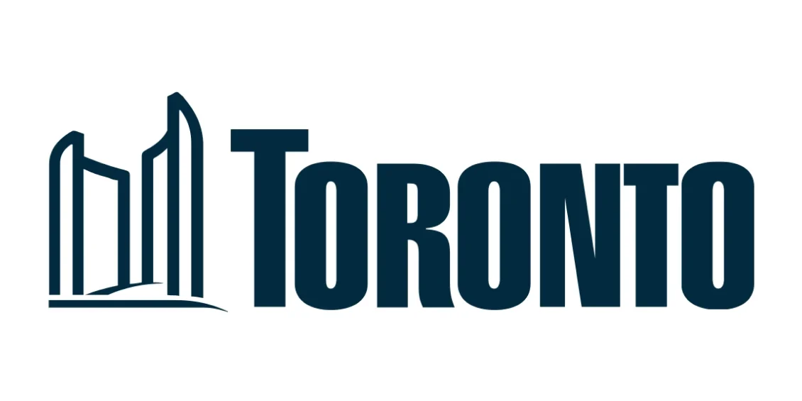 Toronto city logo with stylized buildings